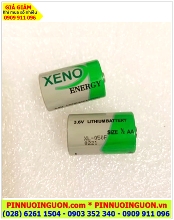 Pin XL-050F; Pin XENO XL-050F; Pin nuôi nguồn XENO XL-050F lithium 3.6v 1/2AA 1200mAh _Xuất xứ Hàn Quốc